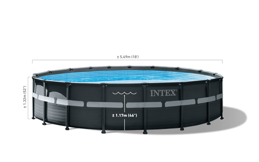 Piscina Estructural Intex 26330 Ultra XTR Frame (549x132 cm) con Filtro y Escalera