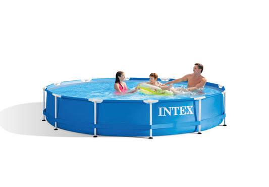 Piscina Estructural Intex Estructura de Metal Circular (366 x 76 cm) - 28212NP