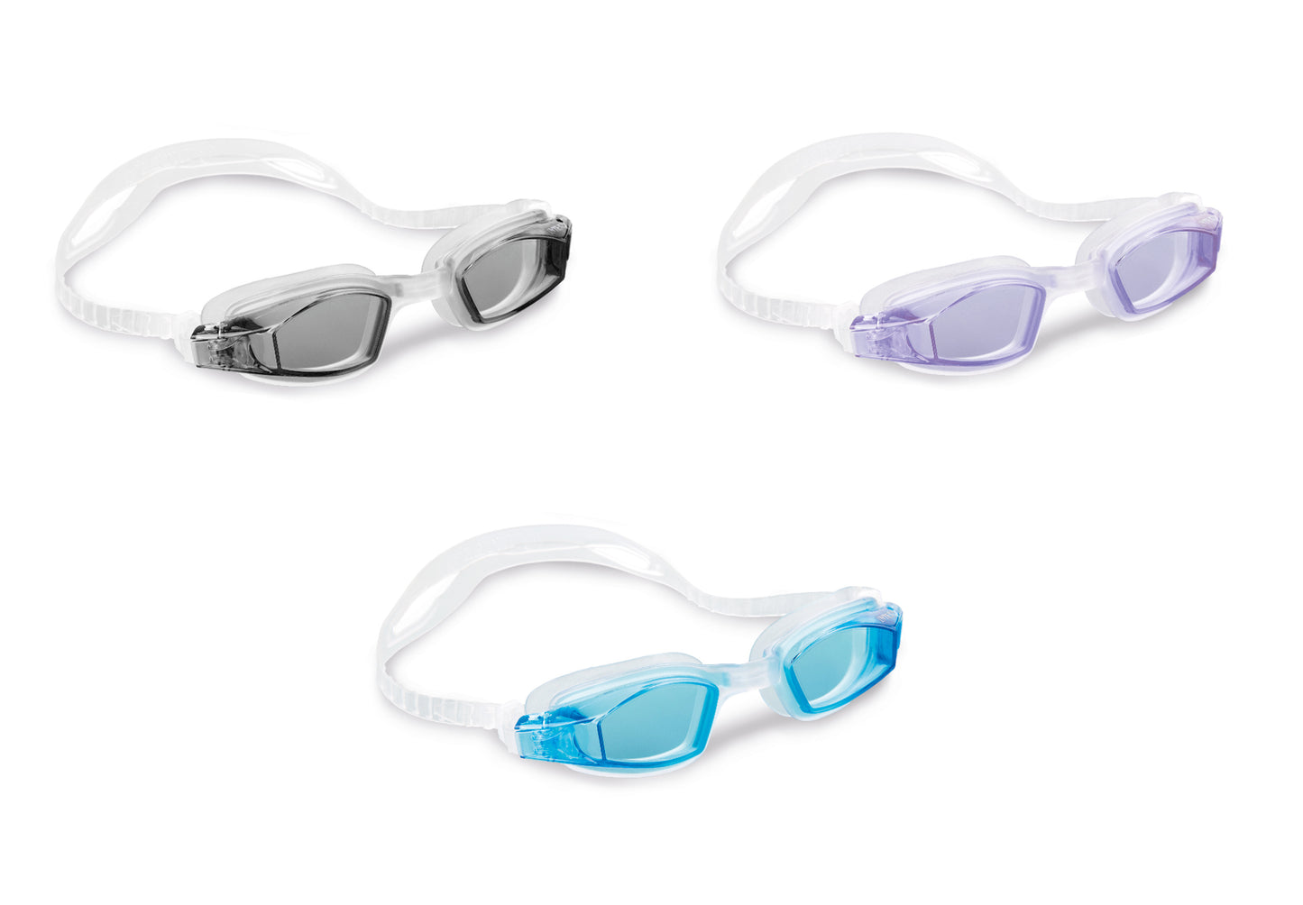 Lentes de Buceo Intex Deporte de Estilo Libre para Jóvenes (8+ años) - 55682