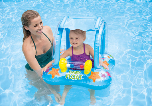 Flotador Inflable Circular Intex Flotador para mi Bebé para Bebés (67 cm) - 56581NP