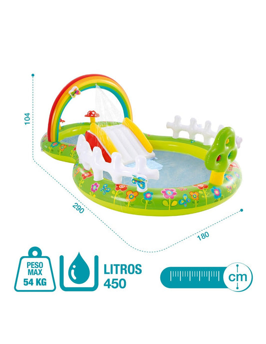 Centro de Juegos Inflable Intex Mi Jardín para Niños (290 x 180 x 104 cm) - 57154NP