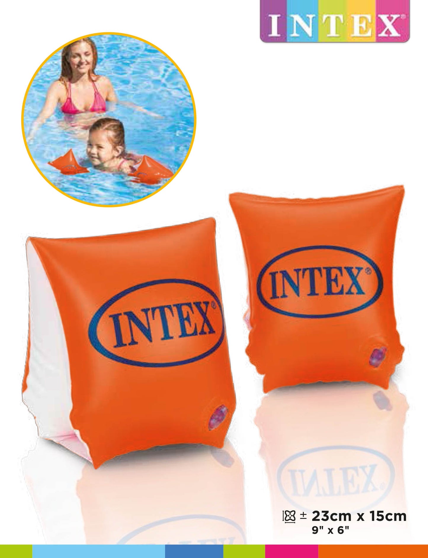 Flotadores para Brazos Intex de Lujo para Niños (25 x 17 cm) - 58642NP