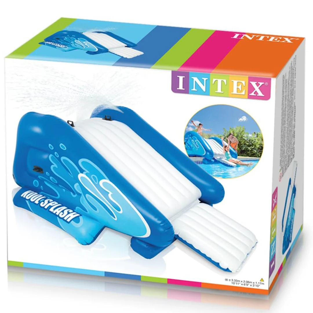 Tobogán Acuático Inflable Intex Kool Splash para Piscinas (333 x 206 x 117 cm) - 58849NP