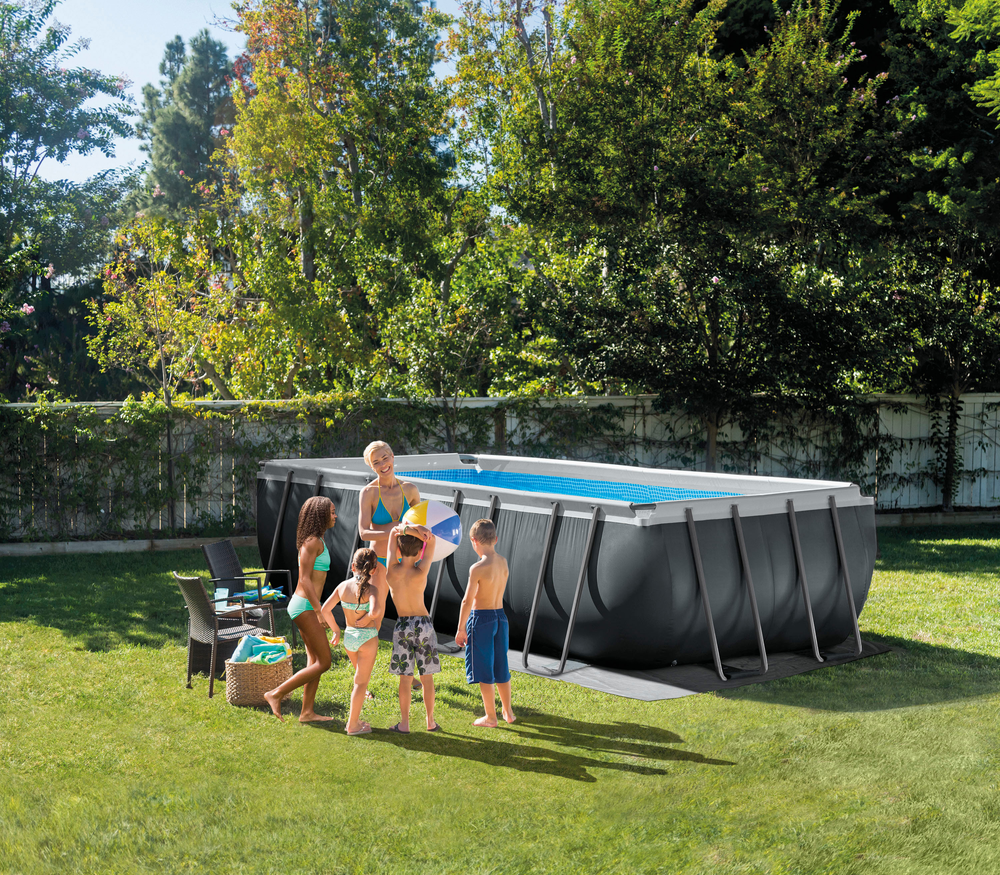 Piscina Estructural Rectangular Intex 26356 Ultra XTR (549x274x132 cm) Full Set