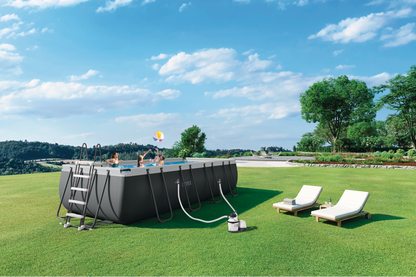 Piscina Estructural Rectangular Intex 26356 Ultra XTR (549x274x132 cm) Full Set
