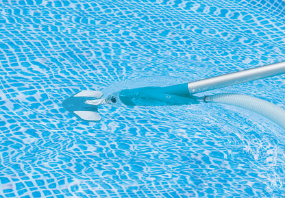 Kit de Mantenimiento Deluxe Intex 28003 para Piscinas (Mango Telescópico y Aspiradora)