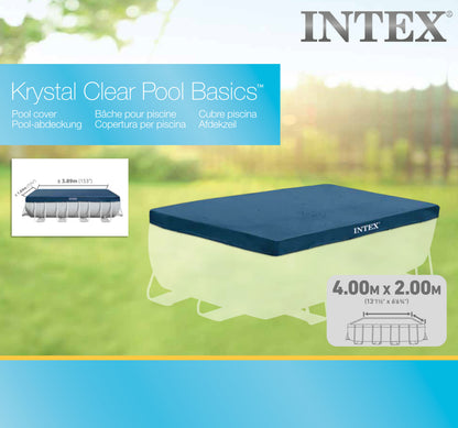 Cobertor para Piscina Estructural Intex Rectangular (400 x 200 cm) - 28037