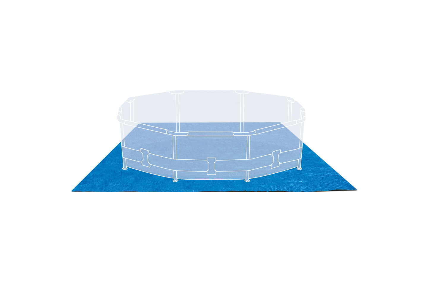 Cobertor Solar para Piscina Circular Intex (457 cm de diámetro) - 28048