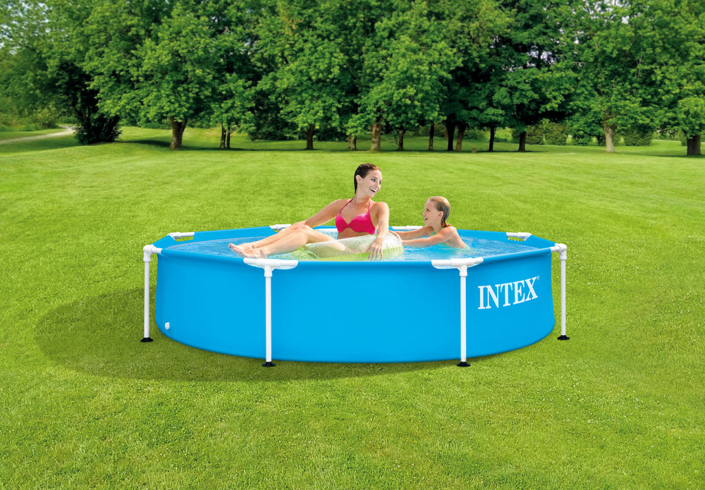 Piscina Estructural Intex Estructura de Metal Circular (244 x 51 cm) - 28205NP