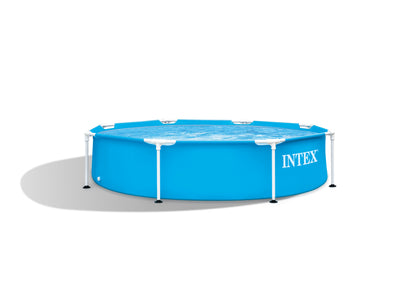 Piscina Estructural Intex Estructura de Metal Circular (244 x 51 cm) - 28205NP