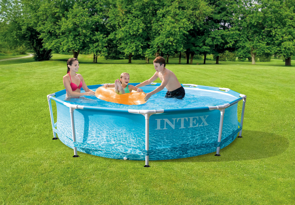 Piscina Estructural Intex Estructura de Metal Playera Circular (305 x 76 cm) - 28208NP