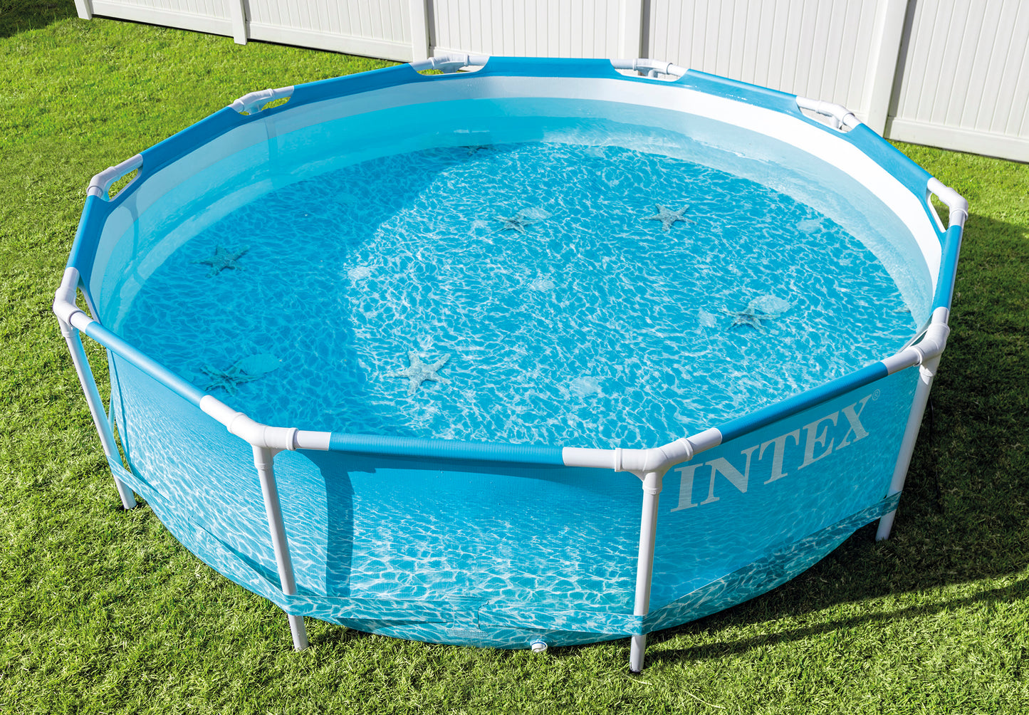 Piscina Estructural Intex Estructura de Metal Playera Circular (305 x 76 cm) - 28208NP