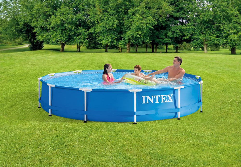 Piscina Estructural Intex Estructura de Metal Circular (366 x 76 cm) - 28212NP