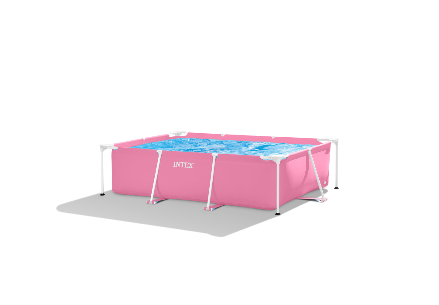 Piscina Estructural Intex Small Frame Rosa (220 x 150 x 60 cm) - 28266NP