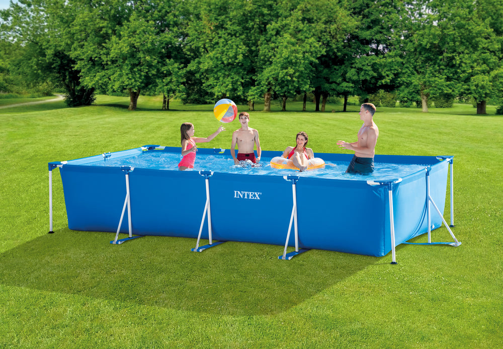 Piscina Estructural Intex Estructura Rectangular (450 x 220 x 84 cm) - 28274NP