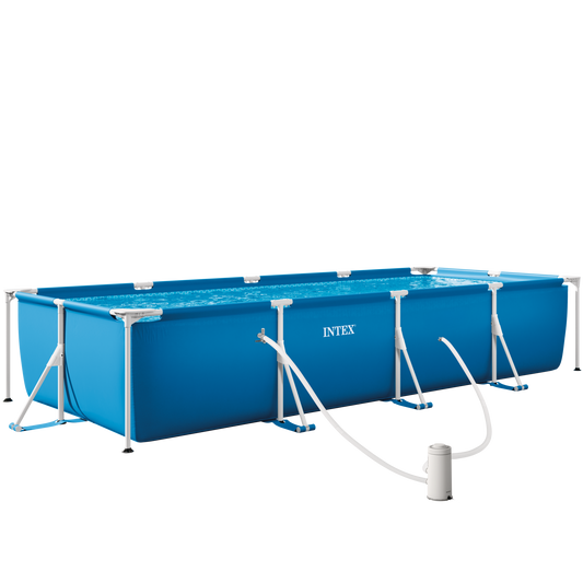 Piscina Estructural Intex Estructura Rectangular (450 x 220 x 84 cm) - 28274NP