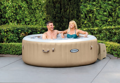 Spa Inflable Intex Spa Puro de Masaje con Burbujas para 4 Personas (196 x 71 cm) - 28426