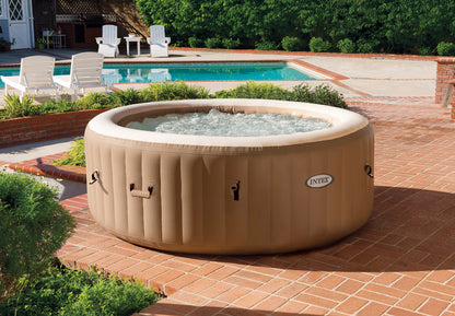 Spa Inflable Intex Spa Puro de Masaje con Burbujas para 4 Personas (196 x 71 cm) - 28426