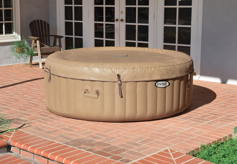 Spa Inflable Intex Spa Puro de Masaje con Burbujas para 4 Personas (196 x 71 cm) - 28426