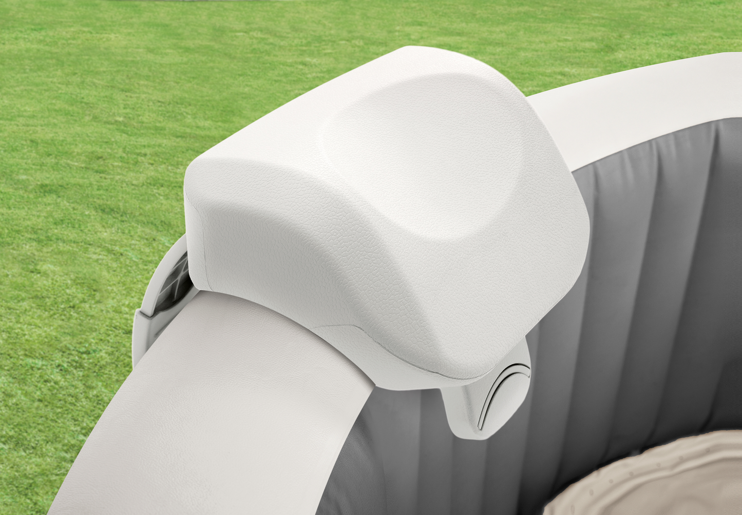 Spa Inflable Intex Spa Puro de Madera Gris de Lujo para 6 Personas (216 x 71 cm) - 28442