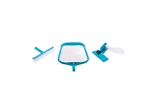 Kit de Limpieza Básico Intex 29056 para Piscinas (Saca Hojas y Cepillo)