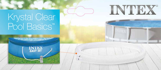 Manguera Espiral Intex para Limpieza de Piscinas (38 mm x 7.6 m) - 29059