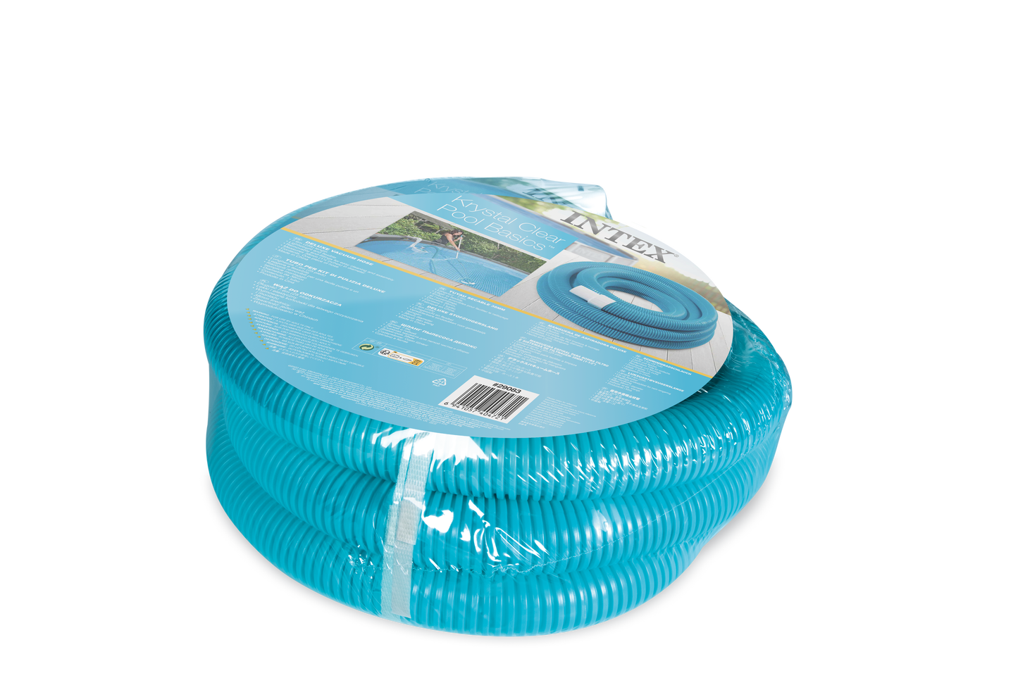 Manguera Espiral Intex para Limpiafondos de Piscinas (38 mm x 4.5 m) - 29083
