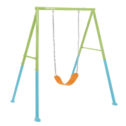 Set de Columpio de Patio 2 en 1 Intex con Asientos Intercambiables (170 x 235 x 200 cm) - 44113