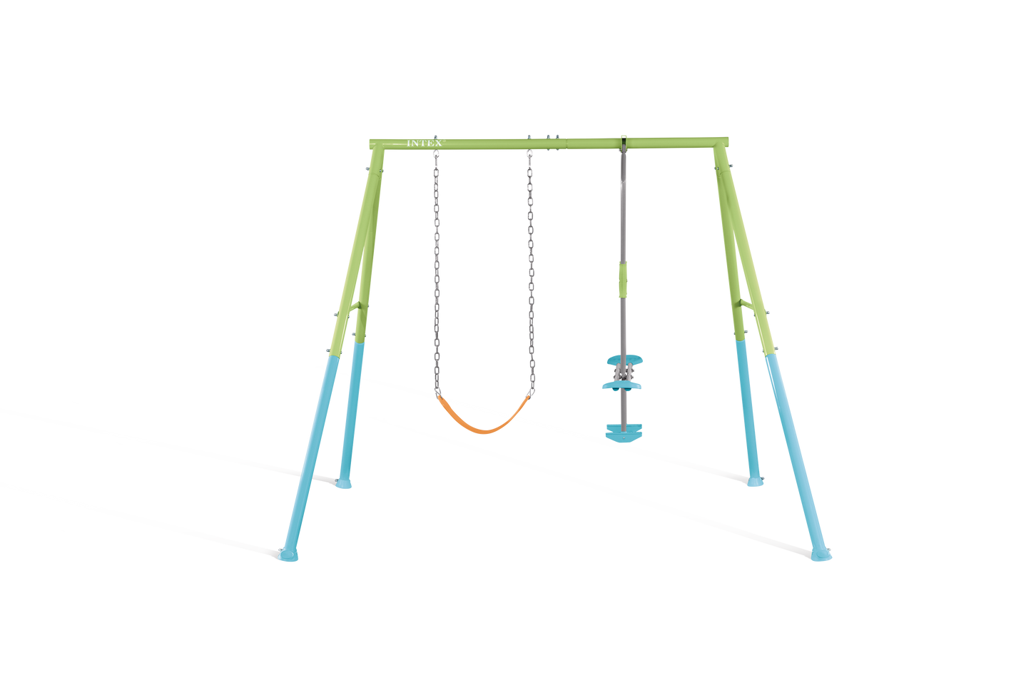 Juego de Patio 2 en 1 columpio y rocker 2.51mx2.54mx2.11m