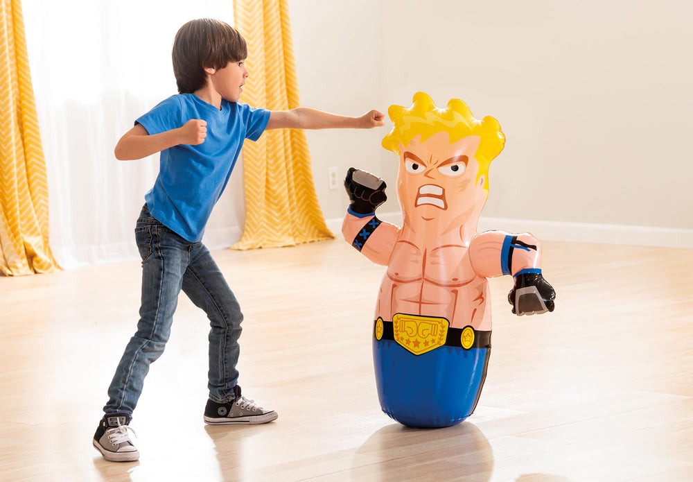 Mono Porfiado Inflable Intex Luchadores para Niños (91 cm) - 44672NP