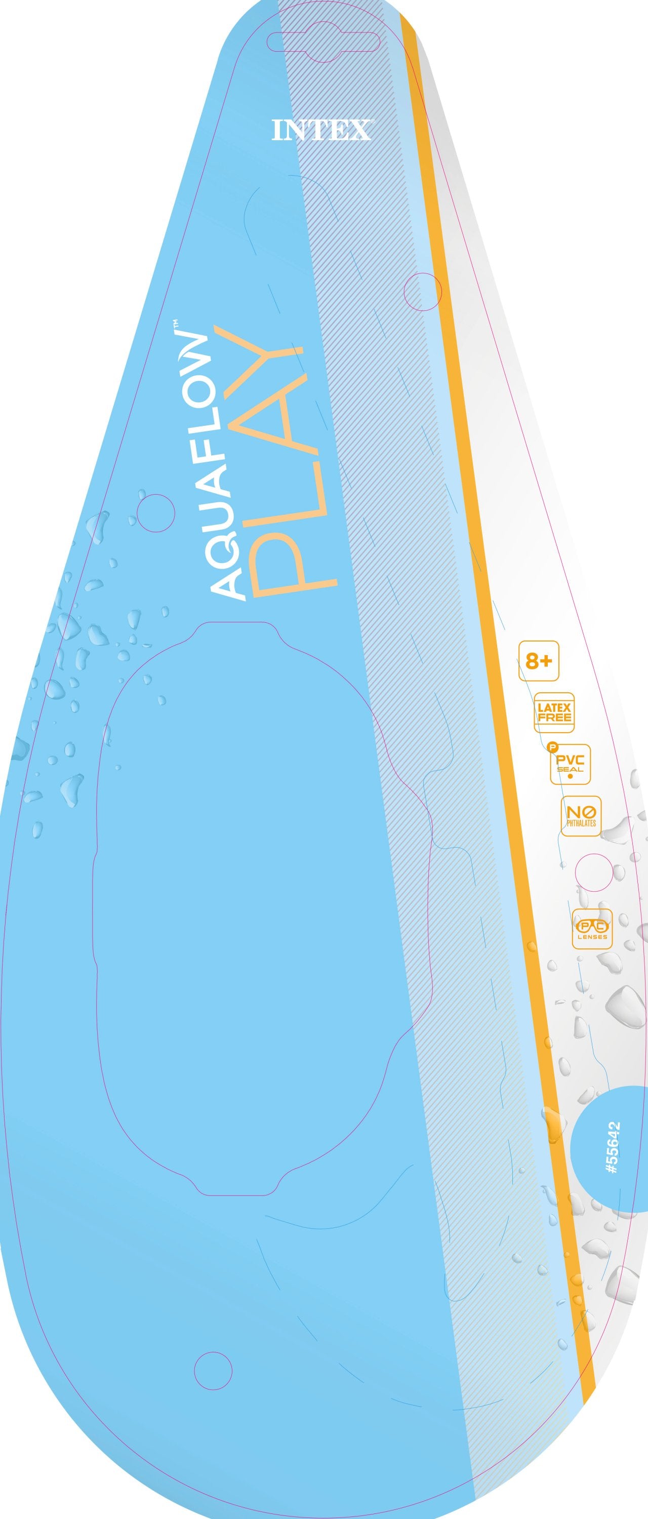 Set de Buceo Intex Adventure Mascara y Snorkel para Niños (+8 años) - 55642