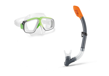 Set de Buceo Intex Reef Rider Mascara y Snorkel para Niños (+8 años) - 55949