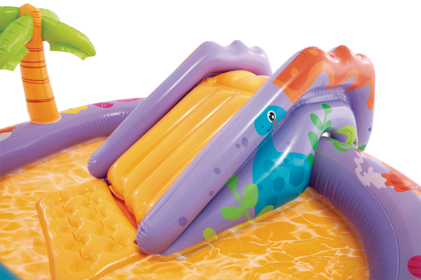 Piscina Centro de Juegos Inflable Intex 56139 Dino Park con Tobogán (201x157 cm)