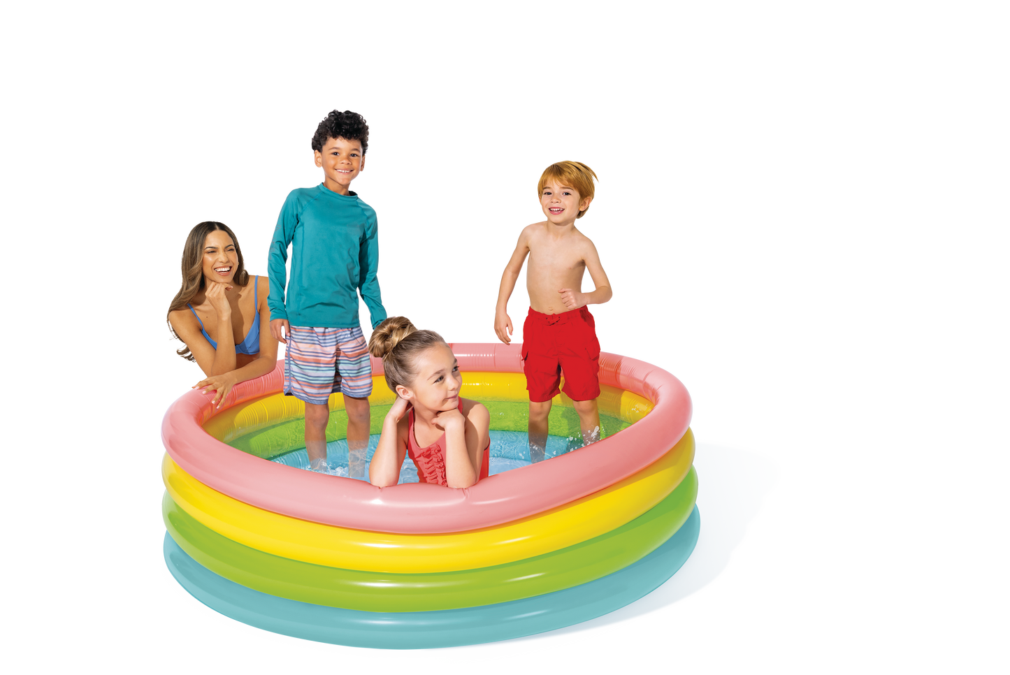 Piscina Inflable Circular Intex Sunset Glow para Niños (168 x 46 cm) - 56441NP