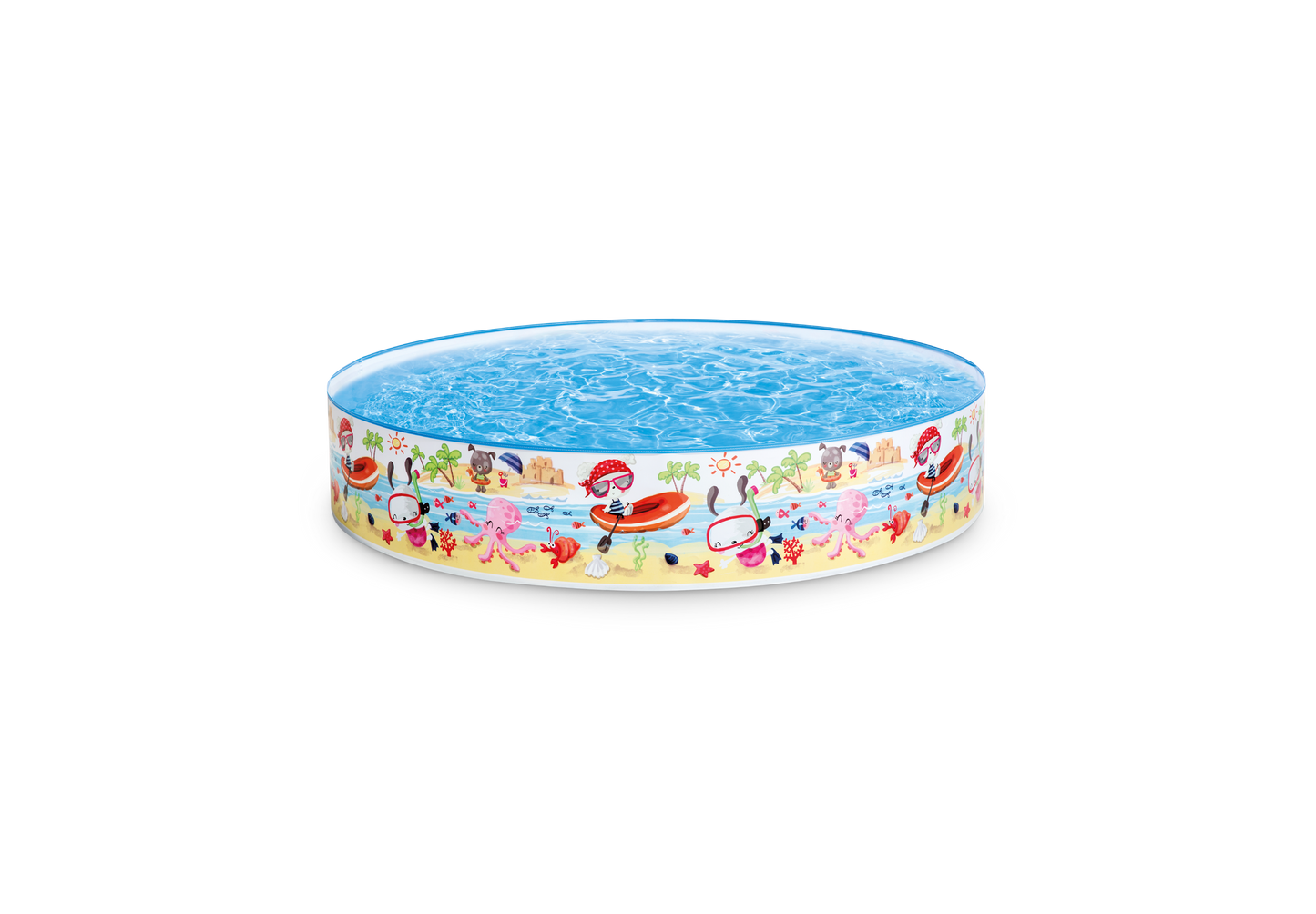 Piscina Infantil Rígida Intex Snapset Diseño Playa (152 x 25 cm) - 56451NP