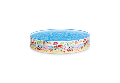 Piscina Infantil Rígida Intex Snapset Diseño Playa (152 x 25 cm) - 56451NP