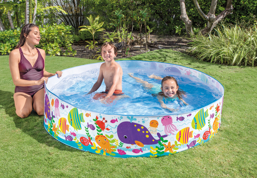 Piscina Infantil Rígida Intex Ocean Play Snapset (183 x 38 cm) - 56452NP