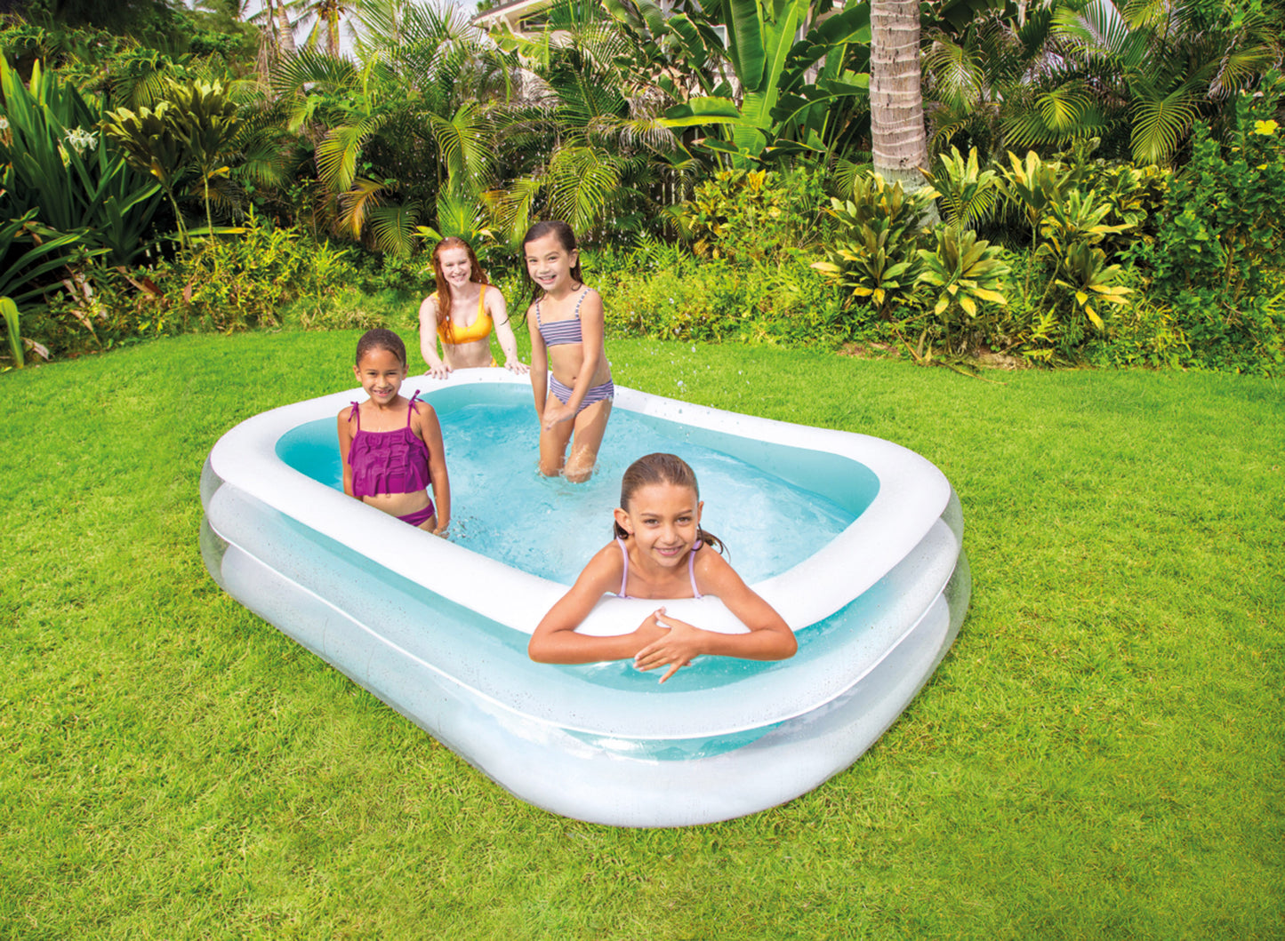 Piscina Inflable Rectangular Intex Swim Center Familiar (262 x 175 x 56 cm) - 56483NP