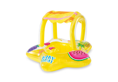 Flotador Inflable con Techo Intex Flotador Infantil Estrella para Bebés (81 x 79 cm) - 56573NP