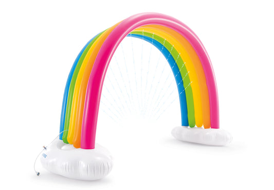 Rociador de Agua Inflable Intex Arcoíris para Niños (300 x 109 x 180 cm) - 56597NP