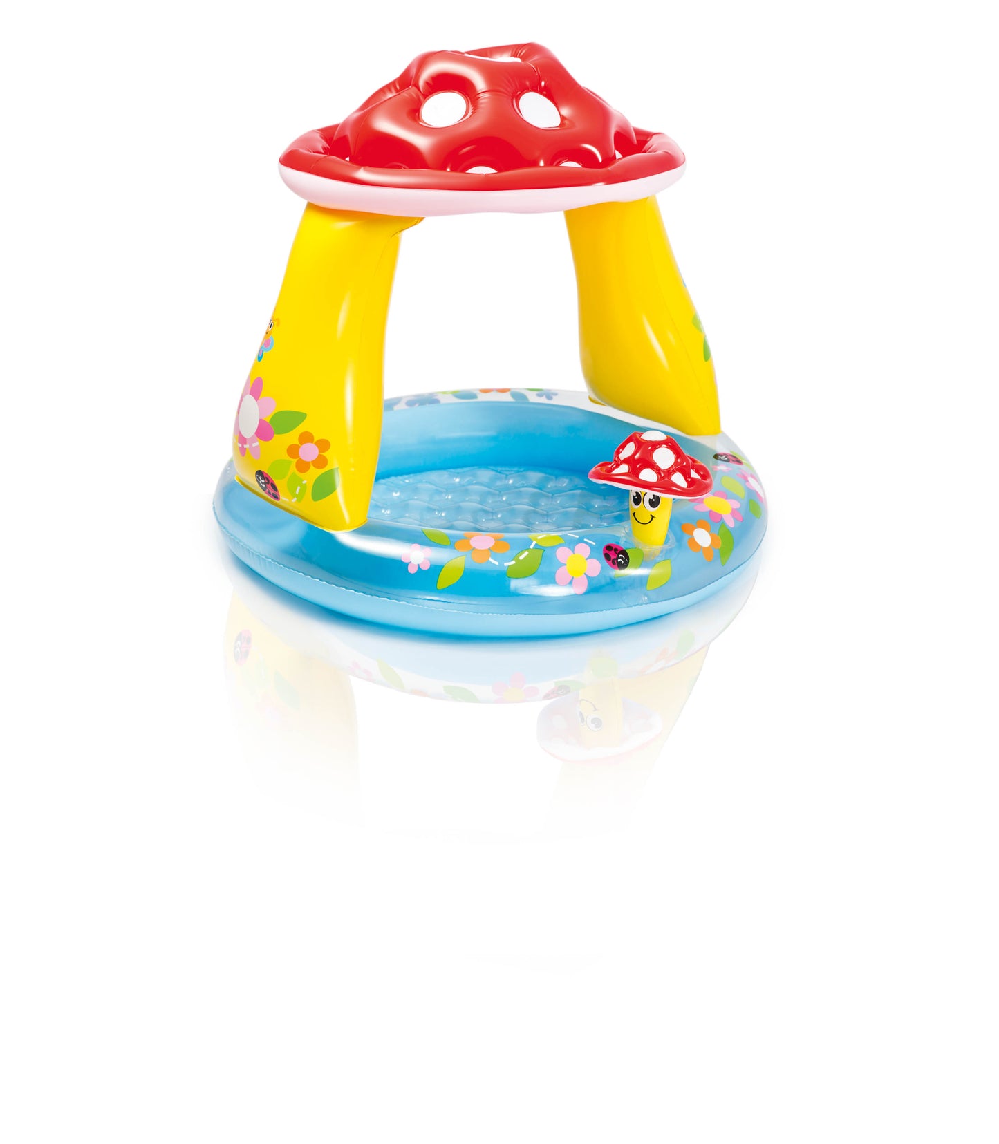 Piscina Inflable Circular Intex Piscina Champiñón para Bebés (102 x 89 cm) - 57114NP