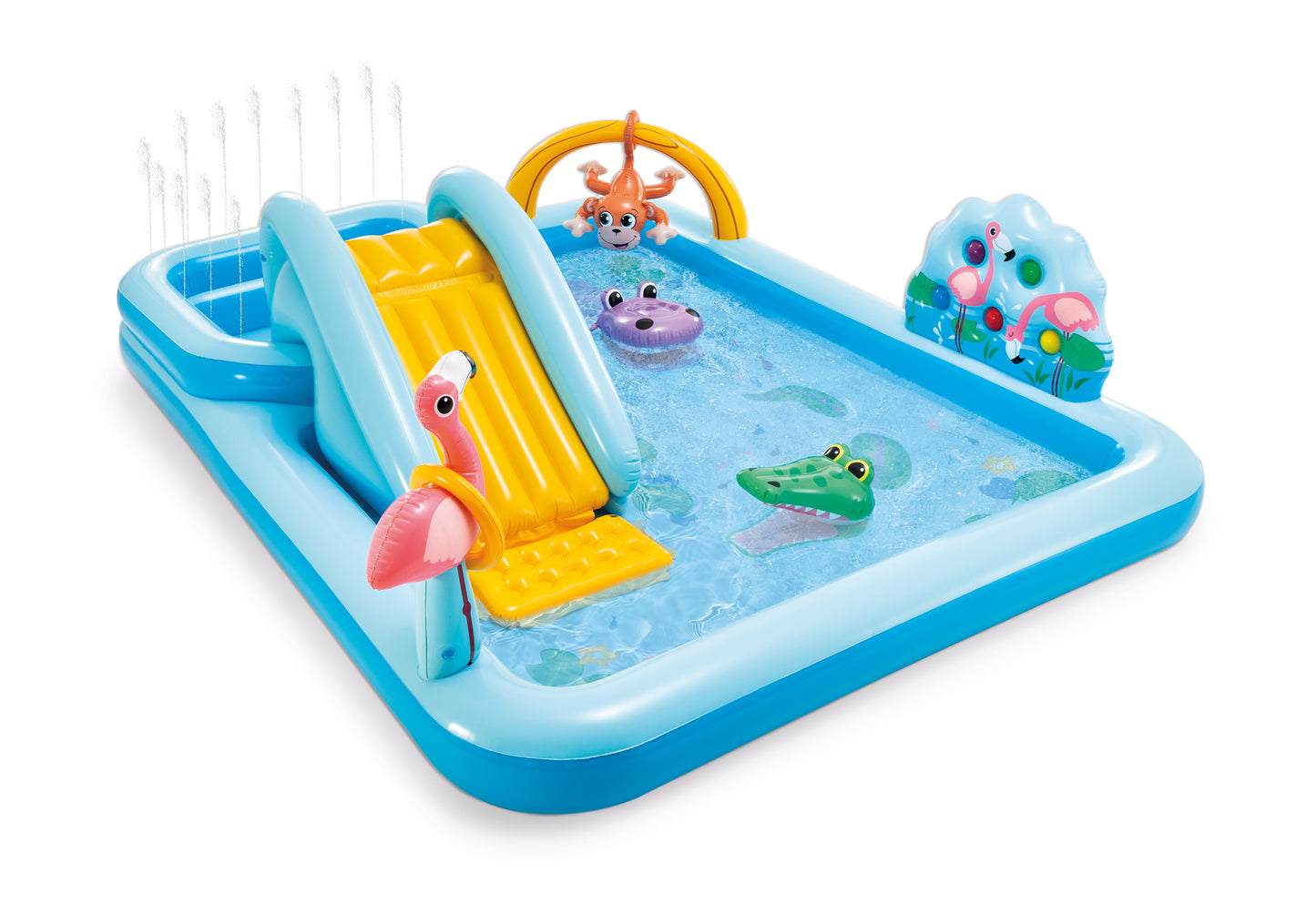 Centro de Juegos Inflable Intex Jungle Adventure para Niños (257 x 216 x 84 cm) - 57161NP