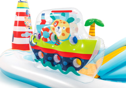Centro de Juegos Inflable Intex Diversión de Pesca con Tobogán para Niños (218 x 188 x 99 cm) - 57162NP