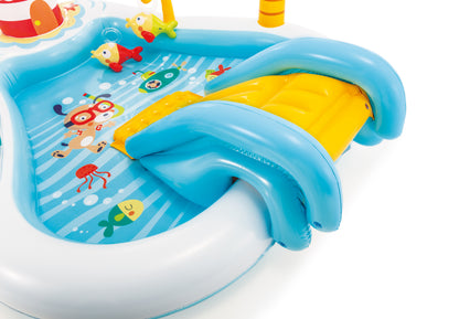 Centro de Juegos Inflable Intex Diversión de Pesca con Tobogán para Niños (218 x 188 x 99 cm) - 57162NP