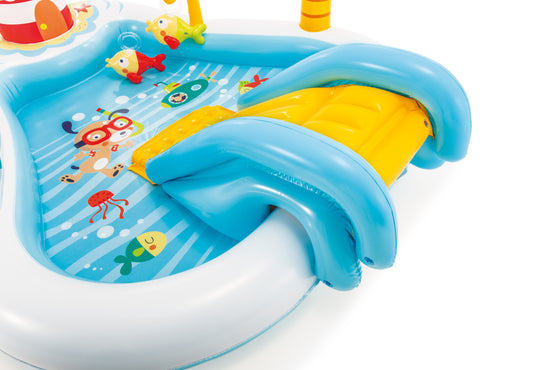 Centro de Juegos Inflable Intex Diversión de Pesca con Tobogán para Niños (218 x 188 x 99 cm) - 57162NP