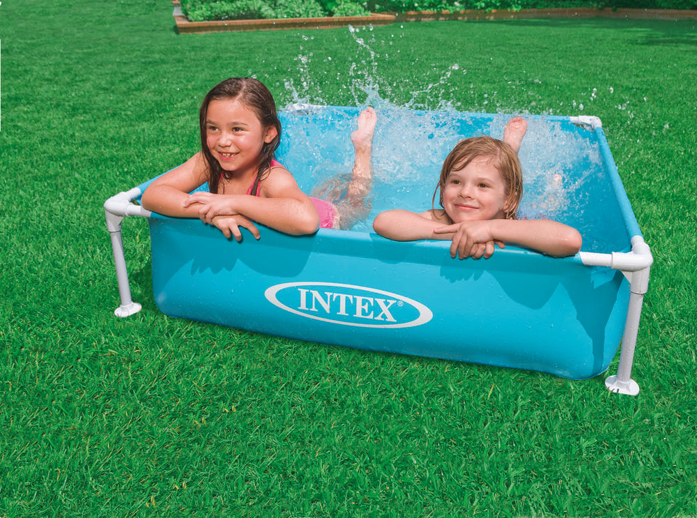 Piscina Estructural Intex Estructura Mini Cuadrada (122 x 122 x 30 cm) - 57173NP