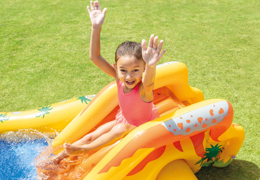 Centro de Juegos Inflable Intex Dinosaurio con Tobogán para Niños (249 x 191 x 109 cm) - 57444NP