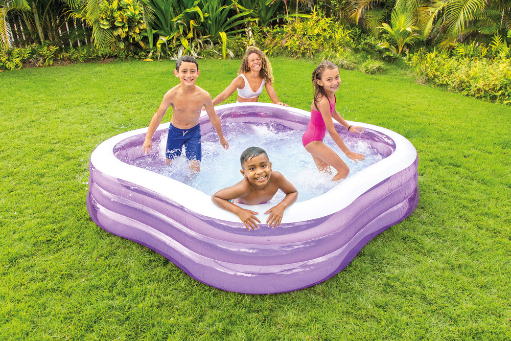 Piscina Inflable Familiar Intex 57495 Beach Wave (229x229x56 cm)