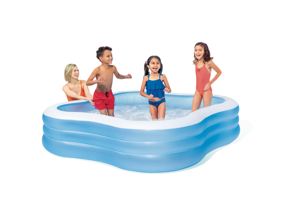 Piscina Inflable Familiar Intex 57495 Beach Wave (229x229x56 cm)