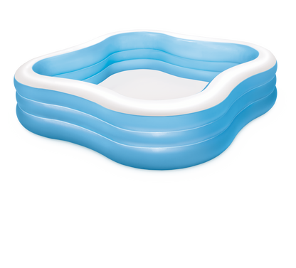 Piscina Inflable Familiar Intex 57495 Beach Wave (229x229x56 cm)